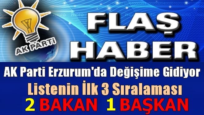 Liste değişiyor