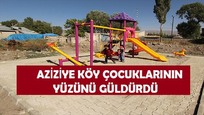 Aziziye Belediyesi Çocukların yüzünü güldürüyor