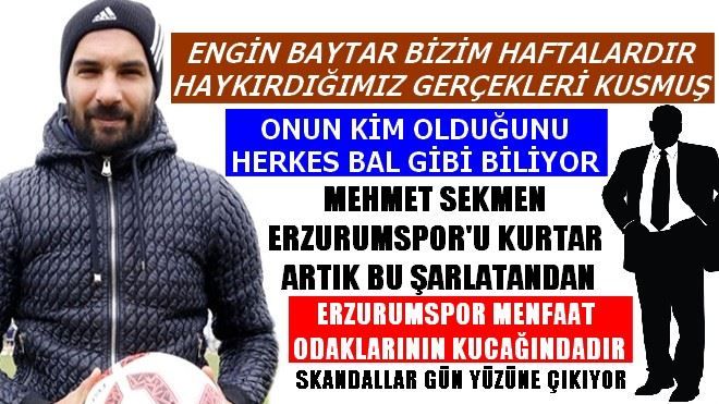 ENGİN BAYTAR BİZİM HAFTALARDIR HAYKIRDIĞIMIZ GERÇEKLERİ KUSMUŞ