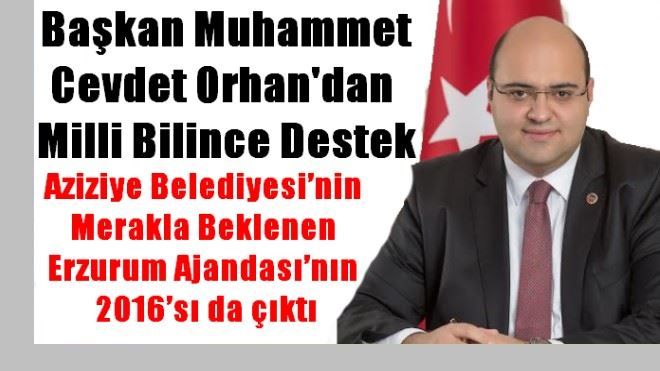 Orhan´dan Milli Bilince Destek