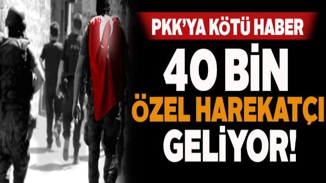 Özel harekatçıların sayısı 40 bine çıkarılacak