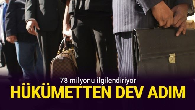 Hükümetten dev istihdam adımı