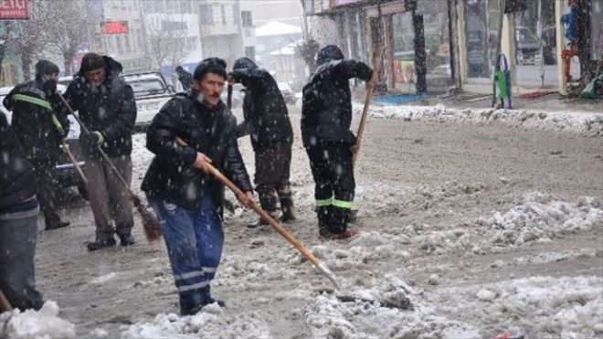 Aziziye´de kar parayı eritti