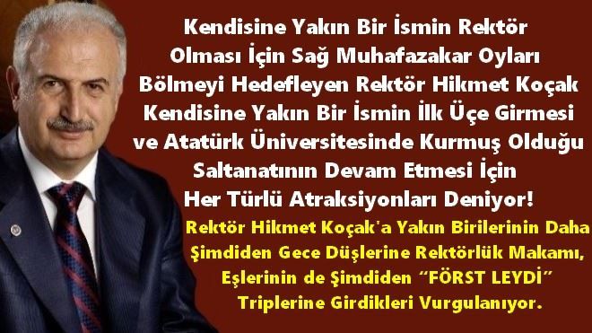 KOÇAK SALTANATININ BOZULACAĞINDAN MI KORKUYOR?
