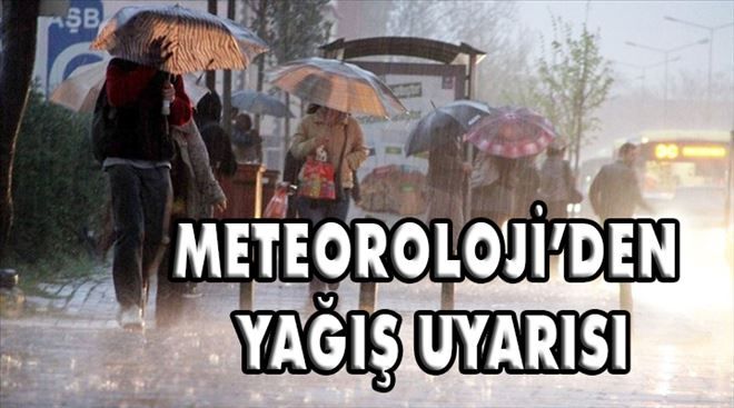 Meteoroloji´den önemli uyarı