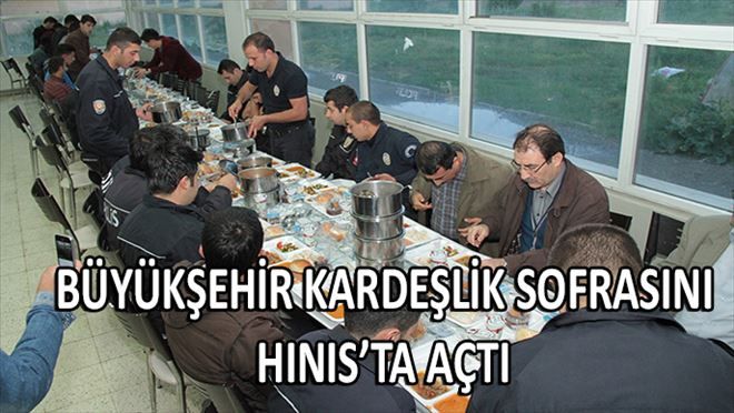 Büyükşehir´den Kardeşlik Sofrası