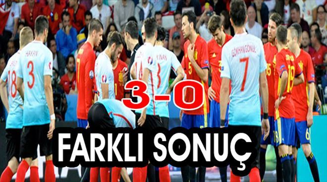 İspanya 3-0 mağlup etti