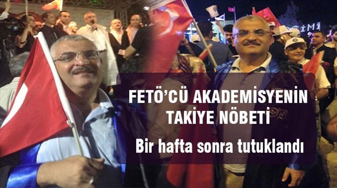 Sözde Akademisyenin Takiye nöbeti