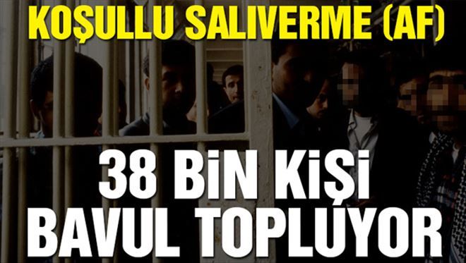 Cezaevlerinden Tahliyeler başladı.