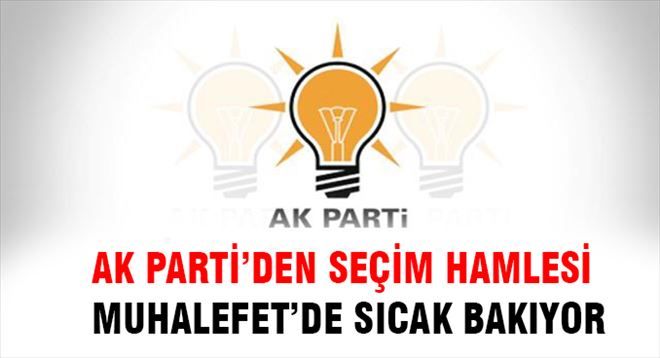 AK Parti´den 2019´daki 3 seçim için öneri