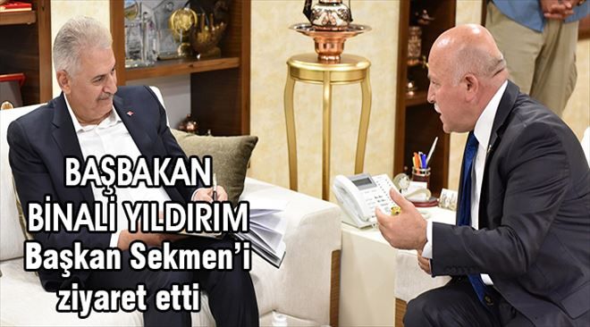 Başbakan Binali Yıldırım´dan Büyükşehir´in yatırımlarına tam not