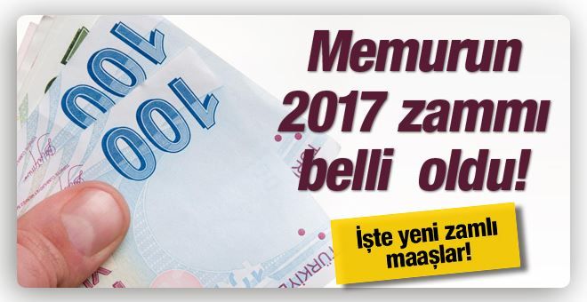 Memurların beklediği haber maaşlar belli oldu