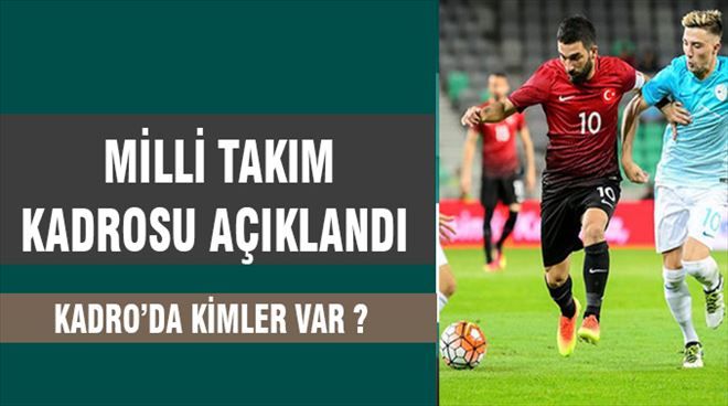 Ayyıldızlıların aday kadrosu açıklandı