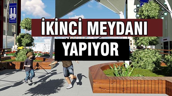 Erzurum´da Cumhuriyet Caddesi´ne ikinci meydan