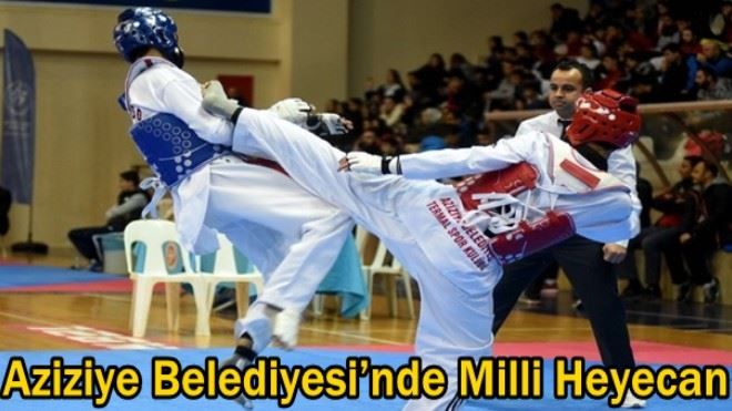 Aziziye Belediyesi´nde milli heyecan