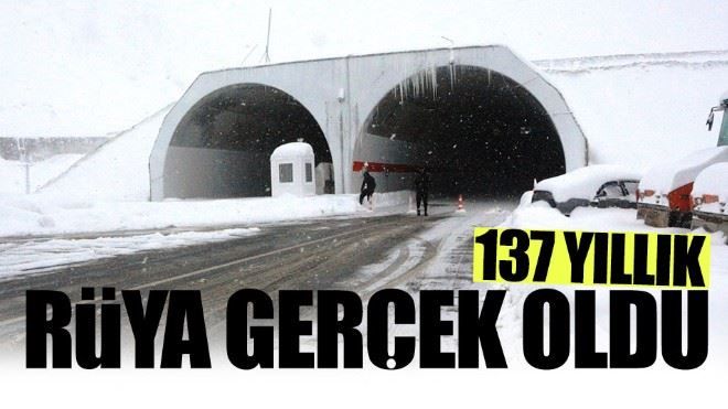 137 yıllık rüya gerçek oldu