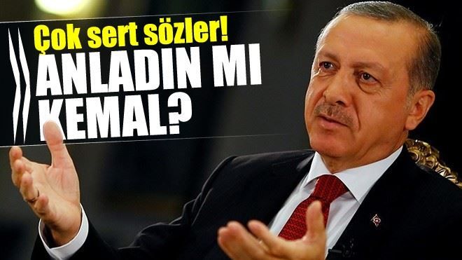 Erdoğan´dan Kılıçdaroğlu´na çok sert sözler