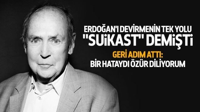Defarges geri adım attı: Özür diledi