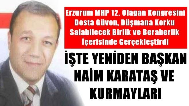 Karataş, seçilmiş başkan oldu! 