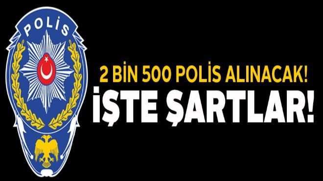 Polis Akademisi 2 bin 500 polis alımı yapacak