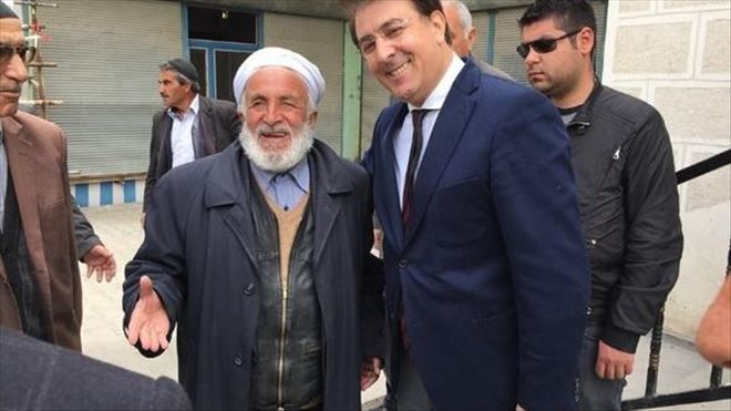 ERZURUM MİLLETVEKİLİ AYDEMİR KARAÇOBAN´DA