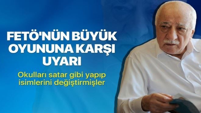 TMV FETÖ´nün hilesine karşı uyardı