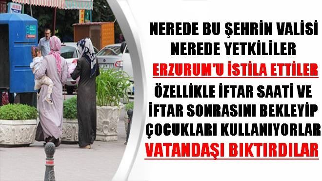 ERZURUM´U İSTİLA ETTİLER