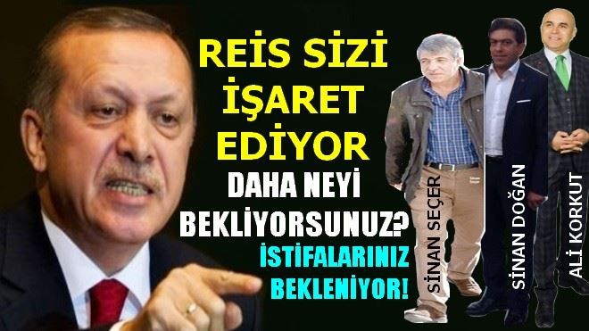 REİS SİZİ İŞARET EDİYOR DAHA NEYİ BEKLİYORSUNUZ? ALİ KORKUT, SİNAN SEÇER VE SİNAN DOĞAN