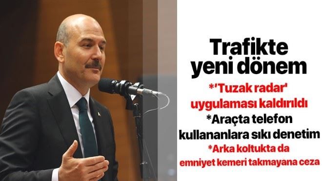 İçişleri Bakanı Soylu´dan ´tuzak radar´ açıklaması