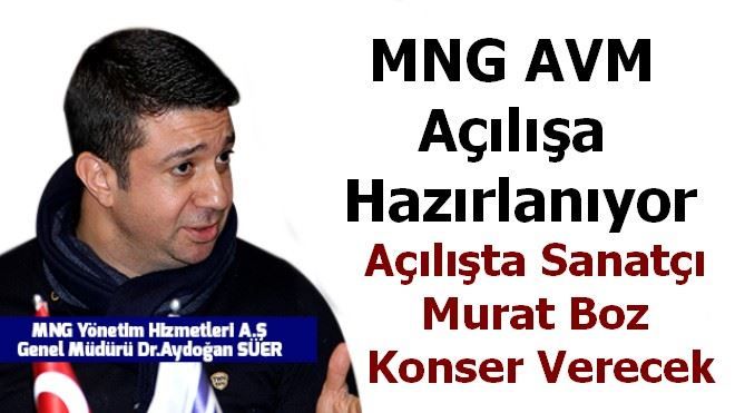 MNG AVM Açılışa hazırlanıyor. 