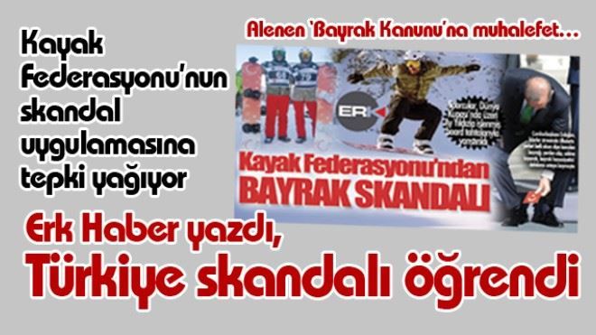 Kayak Federasyonu´nun skandal uygulamasına tepki yağıyor