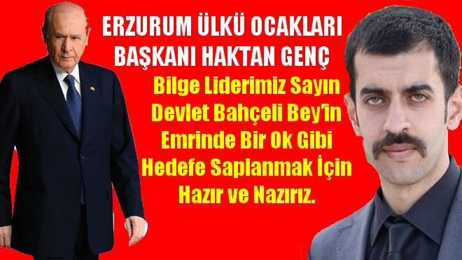 HAKTAN GENÇ HERKESE MESAJ VERDİ