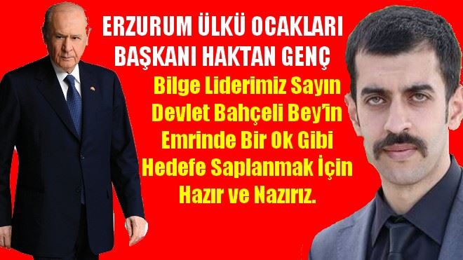 HAKTAN GENÇ HERKESE MESAJ VERDİ