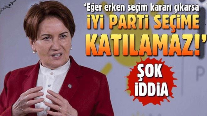 CHP´den ´İYİ Parti 26 Ağustos´taki seçime giremez´ iddiası