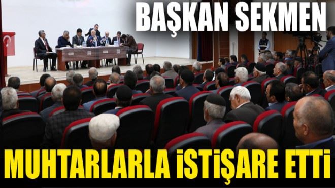 Şûrâ toplantıları Pasinler ve Horasan´da yapıldı