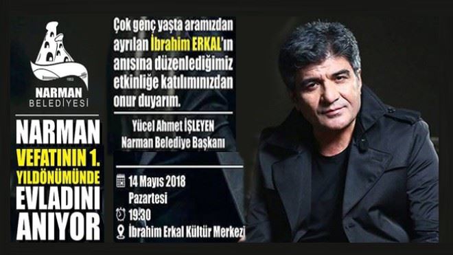 Narman vefatının 1.yıl dönümünde evladını anıyor