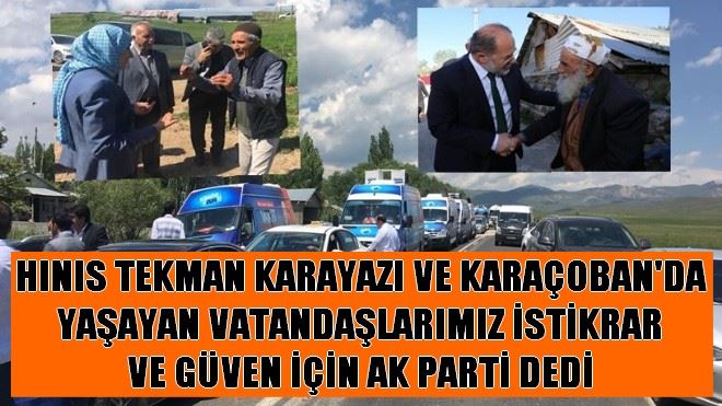 AK PARTİ TAM KADRO GÜNEY´E ÇIKARMA YAPTI