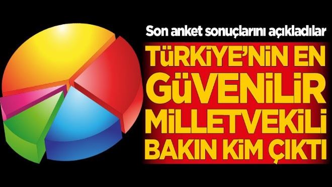 Türkiye´nin en güvenilir milletvekili bakın kim çıktı