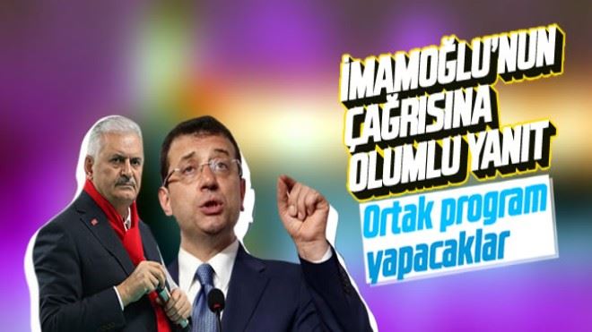 Yıldırım´dan İmamoğlu´nun televizyon tartışması teklifine olumlu yanıt