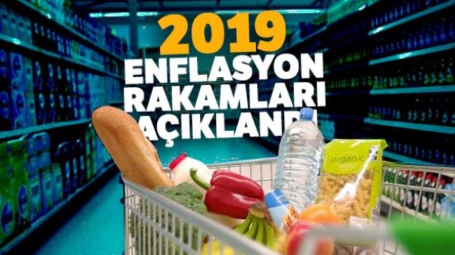 2019 enflasyon rakamları belli oldu