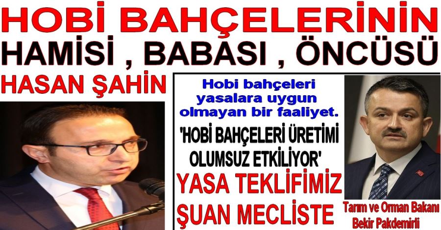 ERZURUMDA HOBİ BAHÇELERİ VE HASAN ŞAHİN