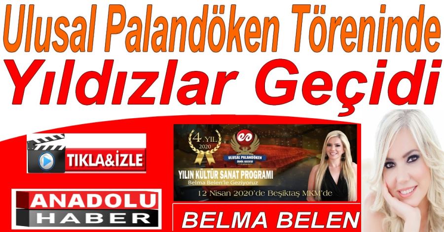 ULUSAL PALANDÖKEN ÖDÜL TÖRENİ