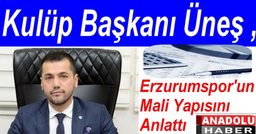 Erzurum Spor,un Mali Yapısı