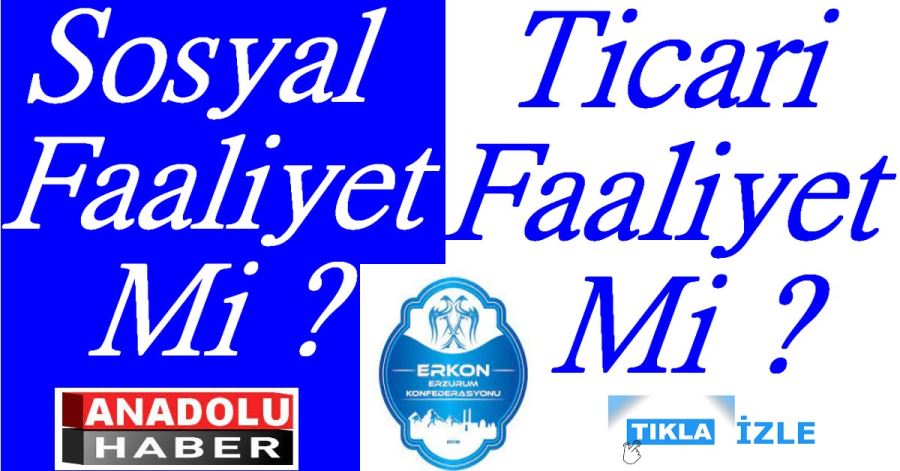 Sosyal Faaliyet mi ?