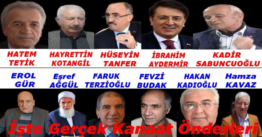 Gerçek Kanaat Önderleri 2