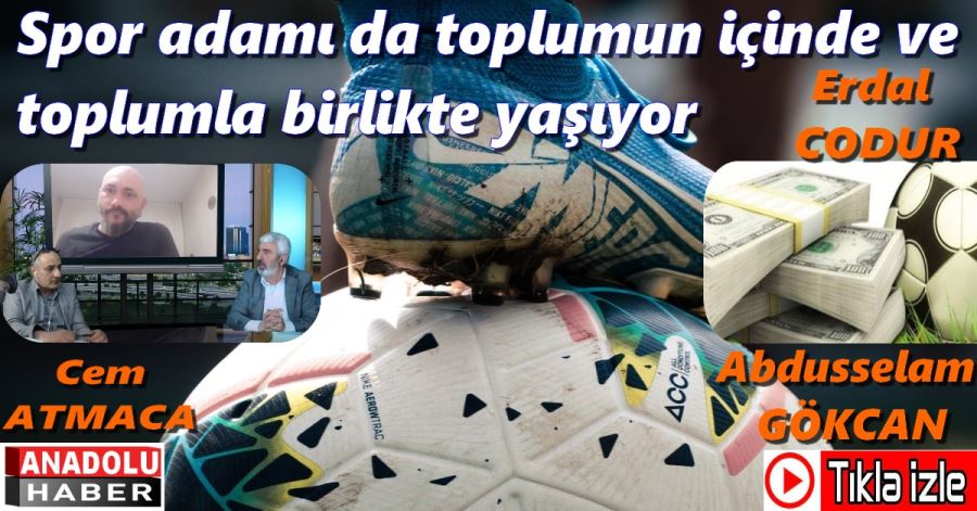 Spor adamı da toplumun içinde