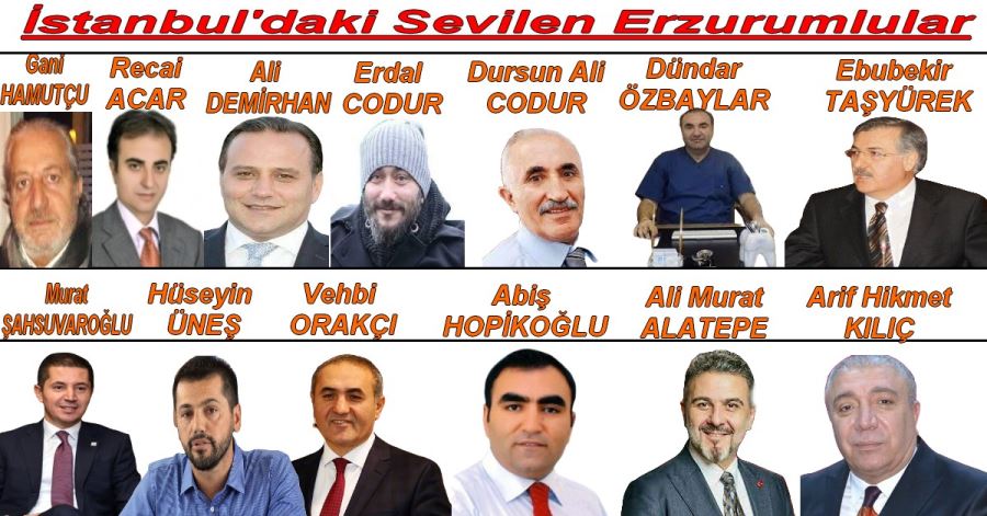 İstanbuldaki Sevilen Erzurumlular