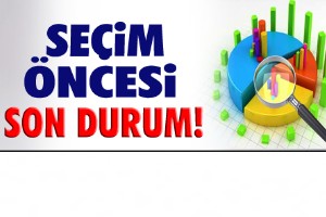 Seçim öncesi son durum