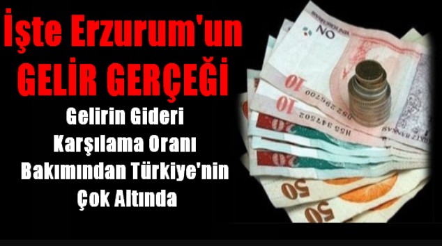 Erzurum?un gelir gerçeği
